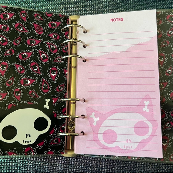 Emily The Strange Skeleton Cat Planner/Organizer  Very RARE! - Picture 7 of 11